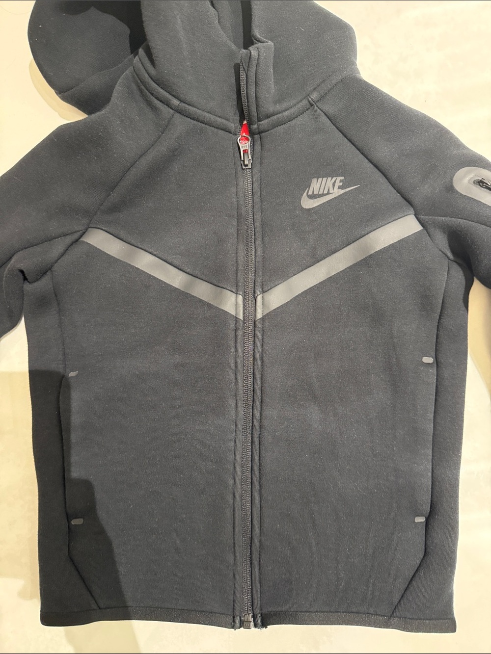 Nike Black Hoodie Sportswear Tech Fleece